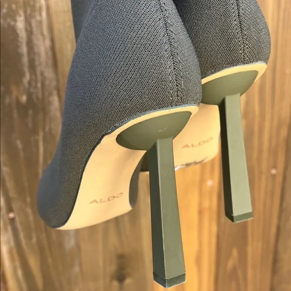 Aldo Olive Over-the-Knee Boots - Picture 6 of 11